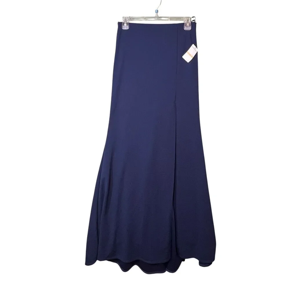 Say Yes to the Prom Skirt Womens 7/8 Maxi Formal Gown Polyester Spandex Dress